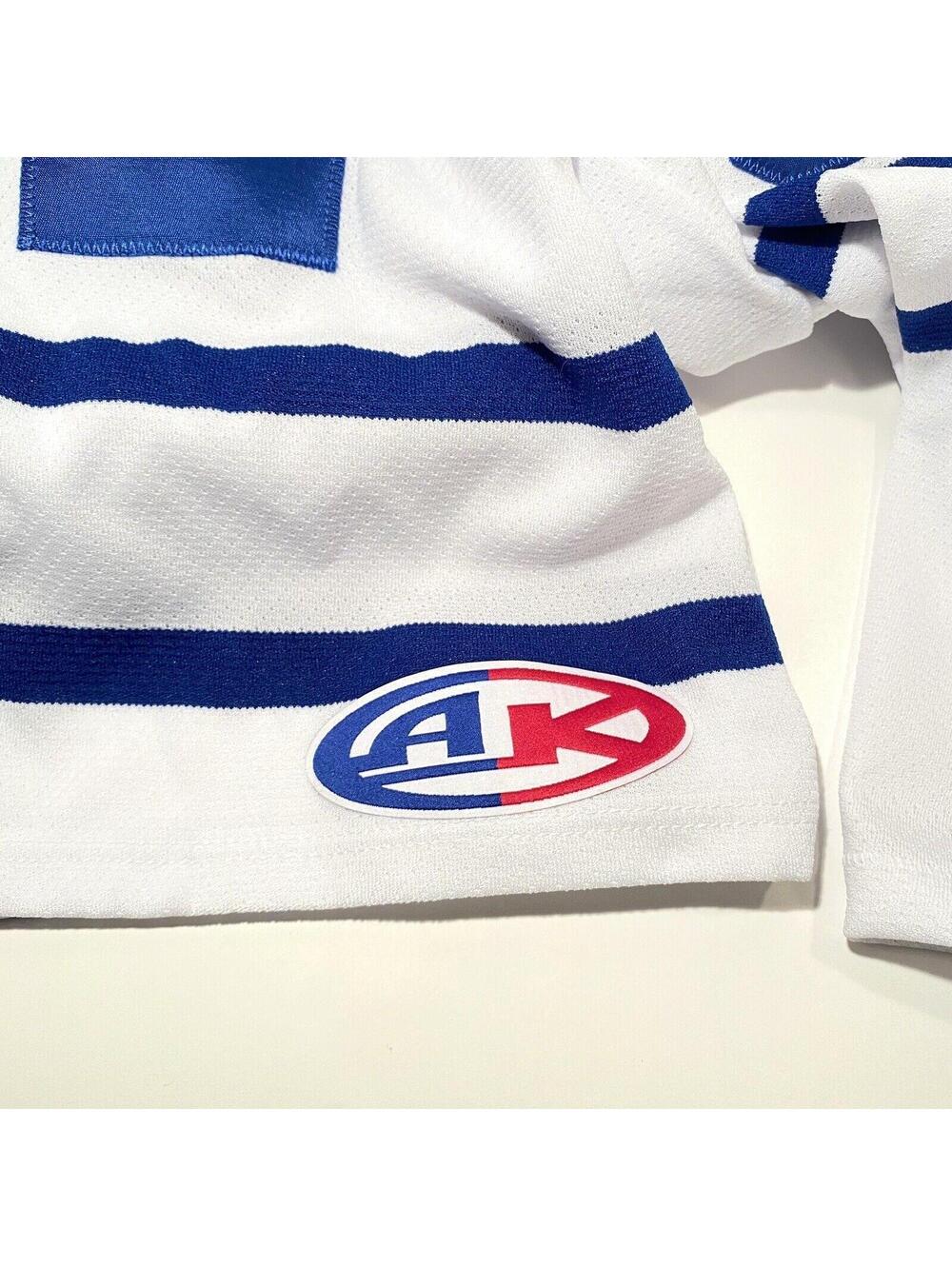 John Tavares Jersey #91 Maple Leaves Ice Hockey White & Blue Kid's Hockey Jersey - Picture 9 of 12